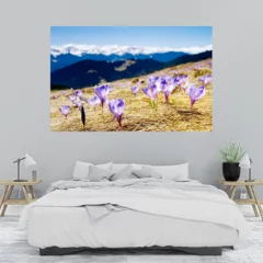 Obraz na płótnie w sypialni