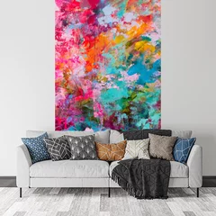 Obraz na płótnie w salonie