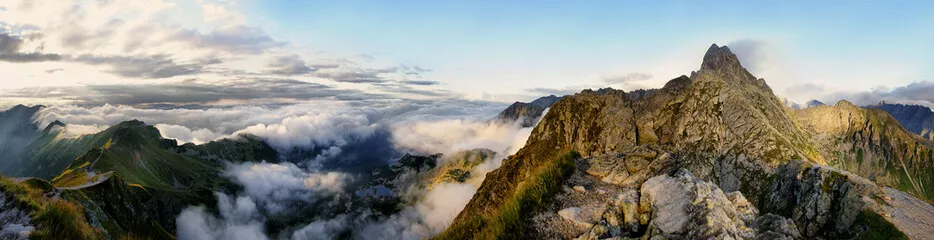 Fototapeta Panorama okolicy Świnica, Tatry