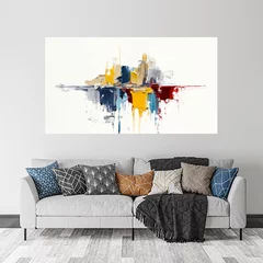 Obraz na płótnie w salonie