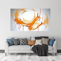 Obraz na płótnie w salonie