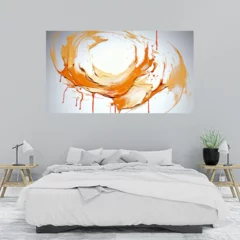 Obraz na płótnie w sypialni