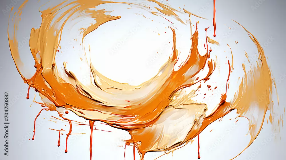 Obraz Ekspresja Ruchu: Abstrakcyjna Fala Kolorów