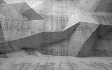 Fototapeta Abstrakcyjne Betonowe Formy Architektoniczne