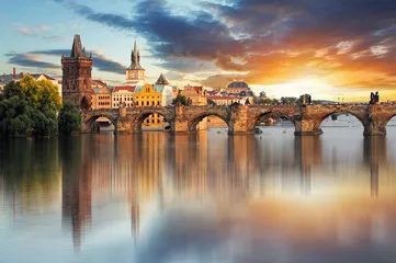 Fototapeta Praga - Most Karola, Republika Czeska