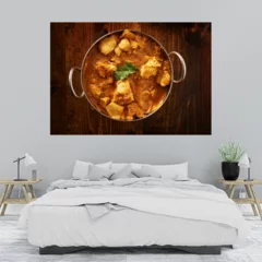 Obraz na płótnie w sypialni