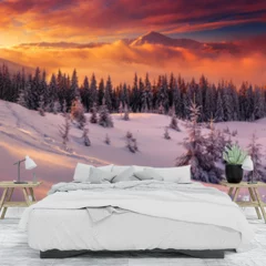 Obraz na płótnie w sypialni