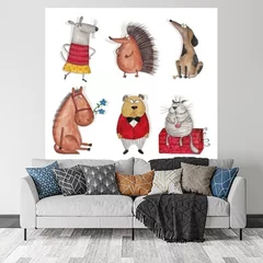 Obraz na płótnie w salonie