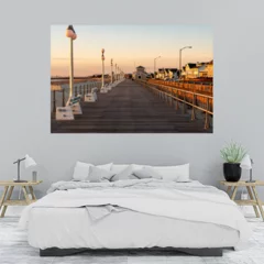 Obraz na płótnie w sypialni