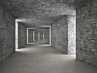 Fototapeta abstrakcyjny tunel