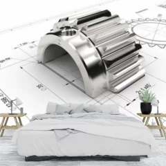 Obraz na płótnie w sypialni