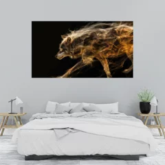 Obraz na płótnie w sypialni