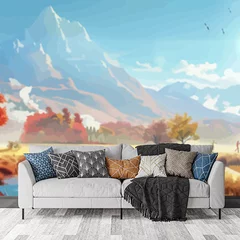 Obraz na płótnie w salonie