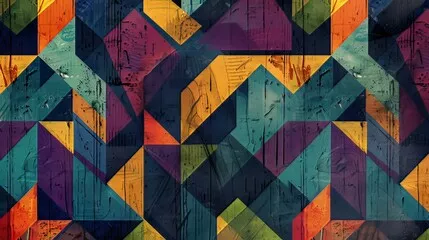 Obraz Wzory geometryczne