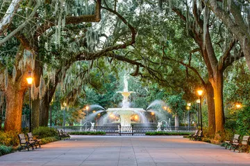 Obraz Forsyth Park w Savannah, Georgia, USA