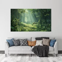 Obraz na płótnie w salonie