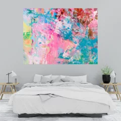 Obraz na płótnie w sypialni