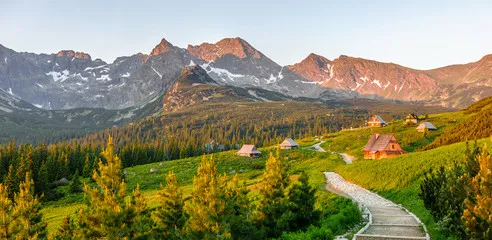 Fototapeta Polish Tatra mountains Hala Gąsienicowa