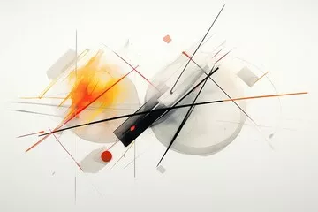 Obraz Żywa abstrakcja geometryczna