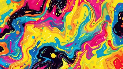 Obraz Acid trippy lsd abstrakcyjne kolorowe psychodeliczne tło, zdjęcia dmt, dmt pic, dmt art