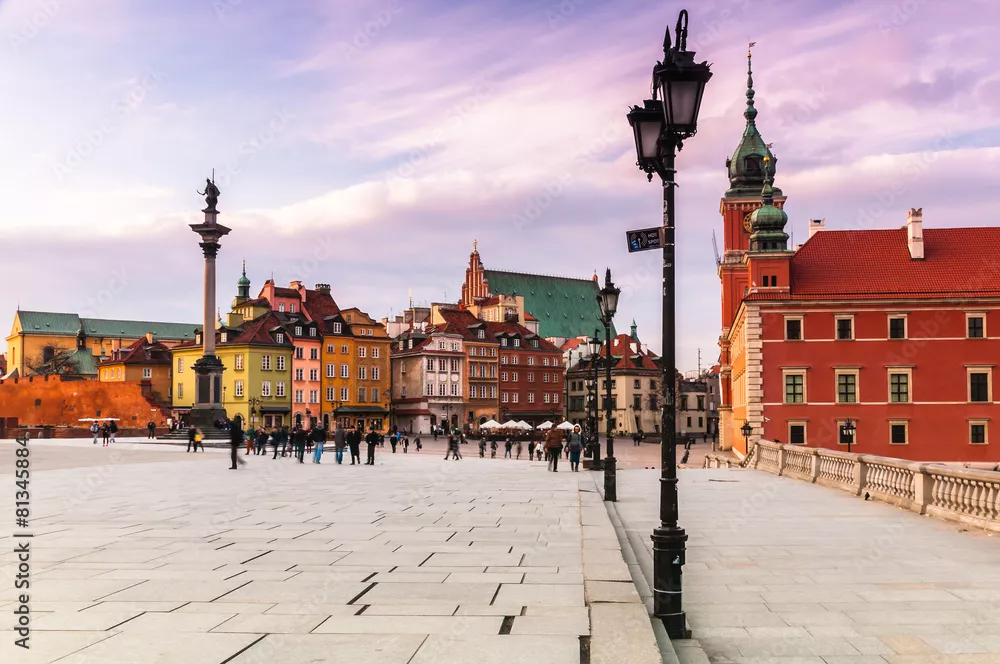Fototapeta Warszawa Plac zamkowy