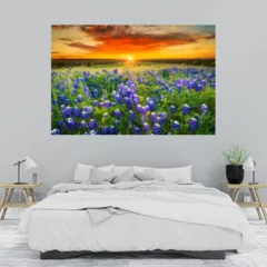 Obraz na płótnie w sypialni