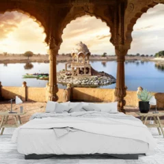 Obraz na płótnie w sypialni