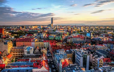 Fototapeta Panorama Wrocławia