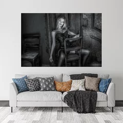 Obraz na płótnie w salonie