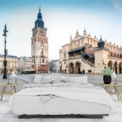 Obraz na płótnie w sypialni