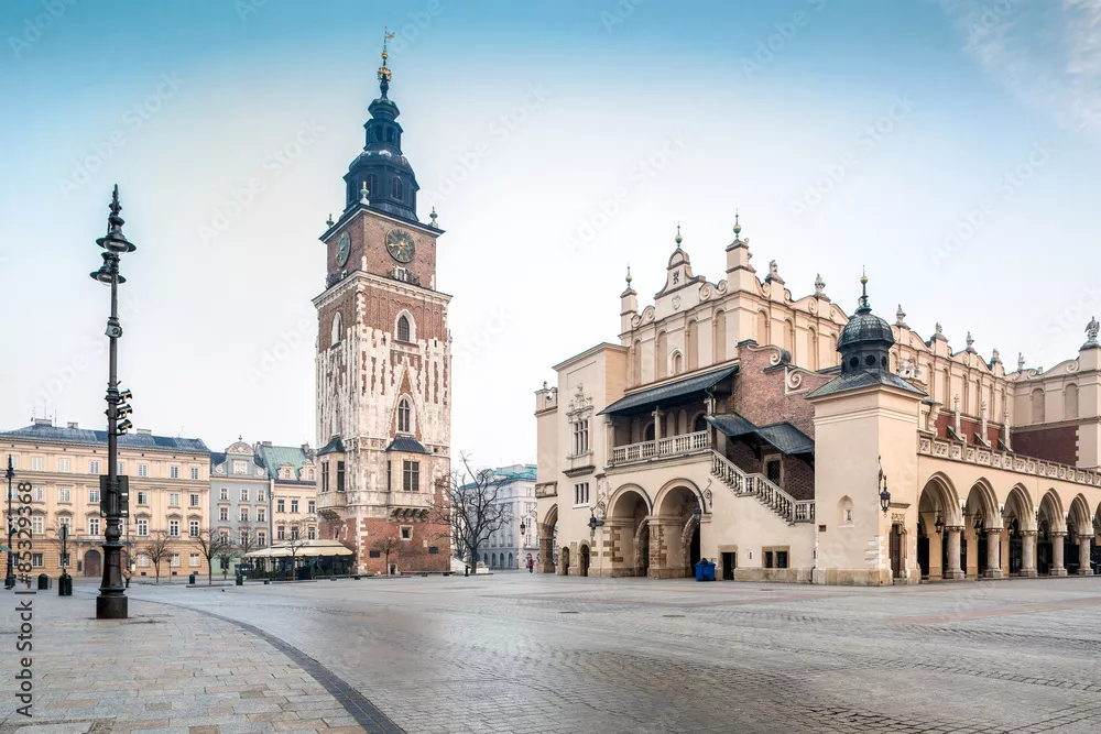 Fototapeta Stare centrum Krakowa, Polska