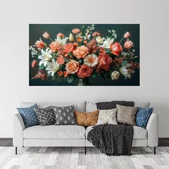 Obraz na płótnie w salonie