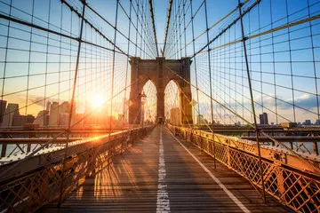Fototapeta Brooklyn Bridge w Nowym Jorku w USA