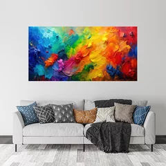 Obraz na płótnie w salonie