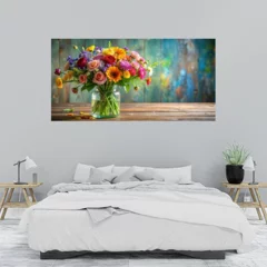 Obraz na płótnie w sypialni