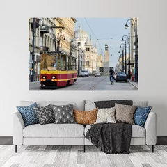 Obraz na płótnie w salonie