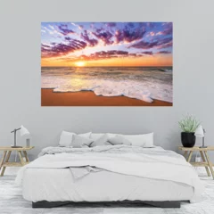 Obraz na płótnie w sypialni