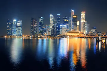 Fototapeta Skyline Singapuru