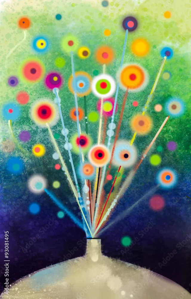 Obraz Kolorowa Eksplozja Kreatywności