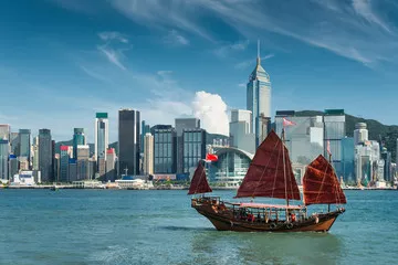 Fototapeta Hongkong Harbour