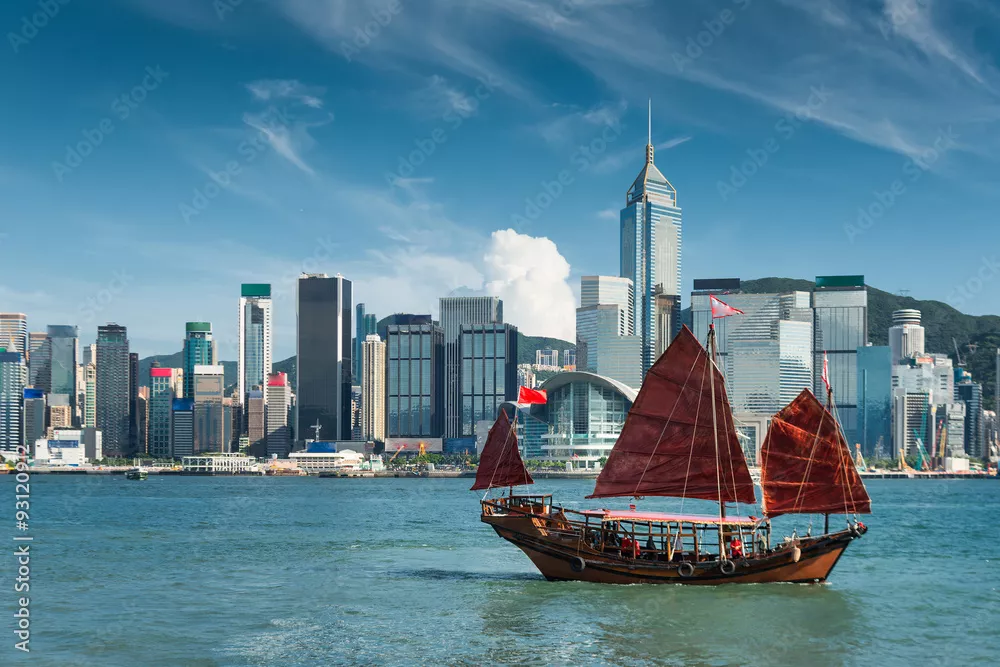 Fototapeta Hongkong Harbour