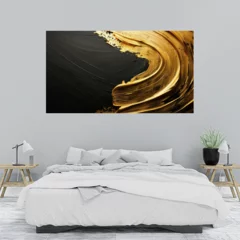 Obraz na płótnie w sypialni