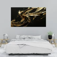 Obraz na płótnie w sypialni