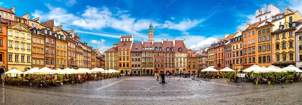 Fototapeta Old Town Square w Warszawie