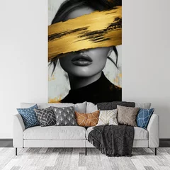 Obraz na płótnie w salonie