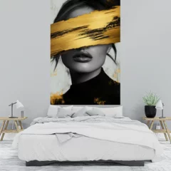 Obraz na płótnie w sypialni