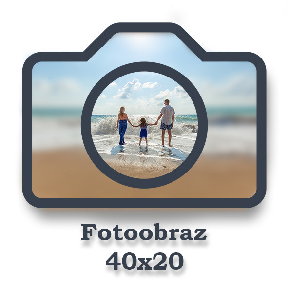 Fotoobraz na płótnie ze zdjęcia 40x20 cm