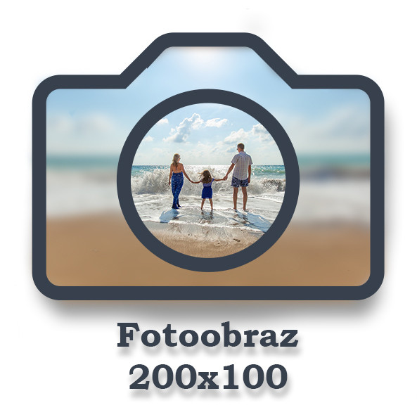 Fotoobraz na płótnie ze zdjęcia 200x100 cm