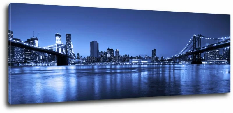obraz panoramiczny - Manhattan - obrazek 1