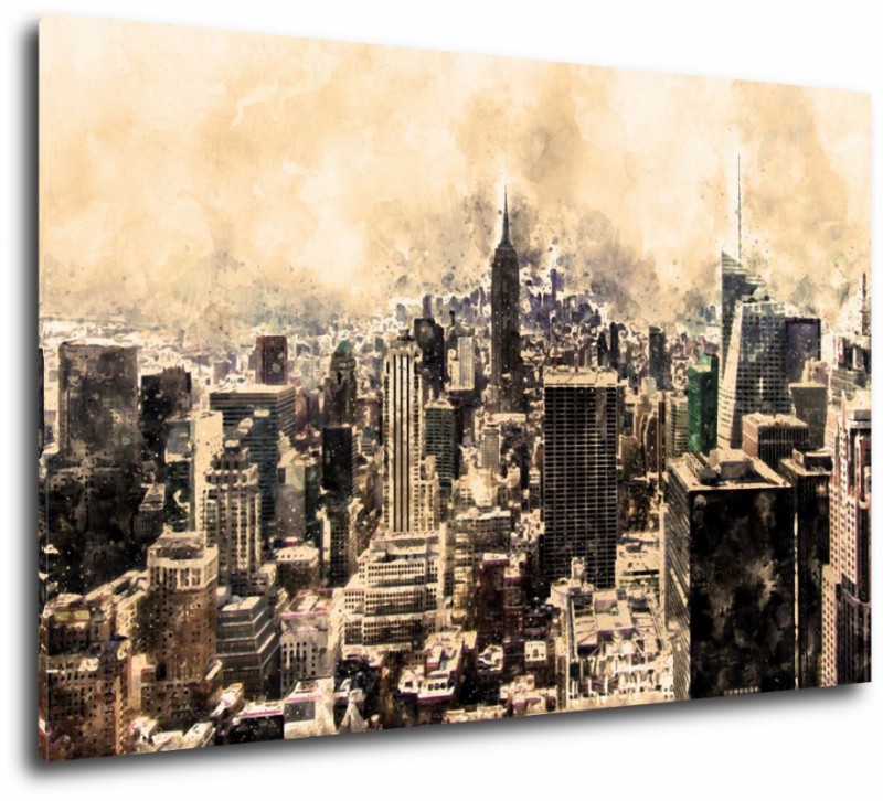 Obraz na plátne Apokalypsa v meste